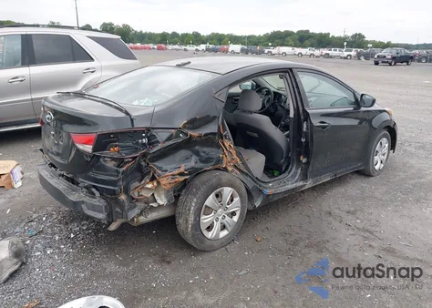 2016 Hyundai Elantra Se from USA, damaged, VIN KMHDH4AE5GU575947